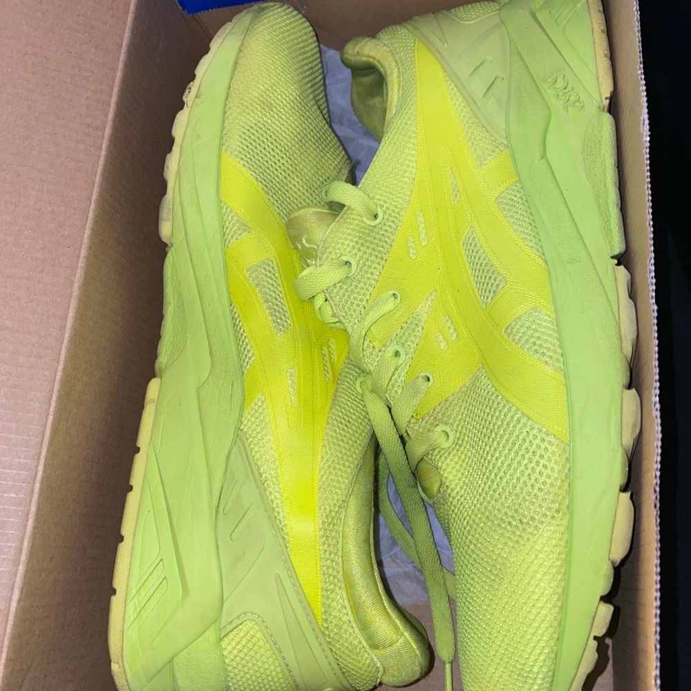 Lime Green Asics -Gel Kayano Trainer Evo